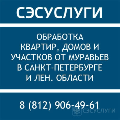 Обработка от муравьев